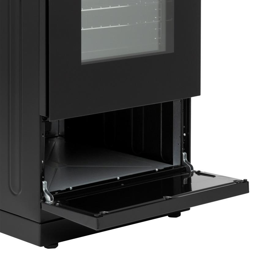 Element Appliance EGR204MCCB Element 1.9 Cu. Ft. 20 Gas Range - Black (Egr204Mccb)