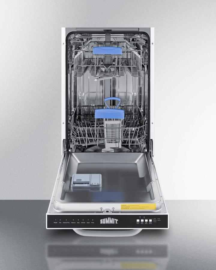 Summit DW183WADA 18" Wide Built-In Dishwasher, Ada Compliant
