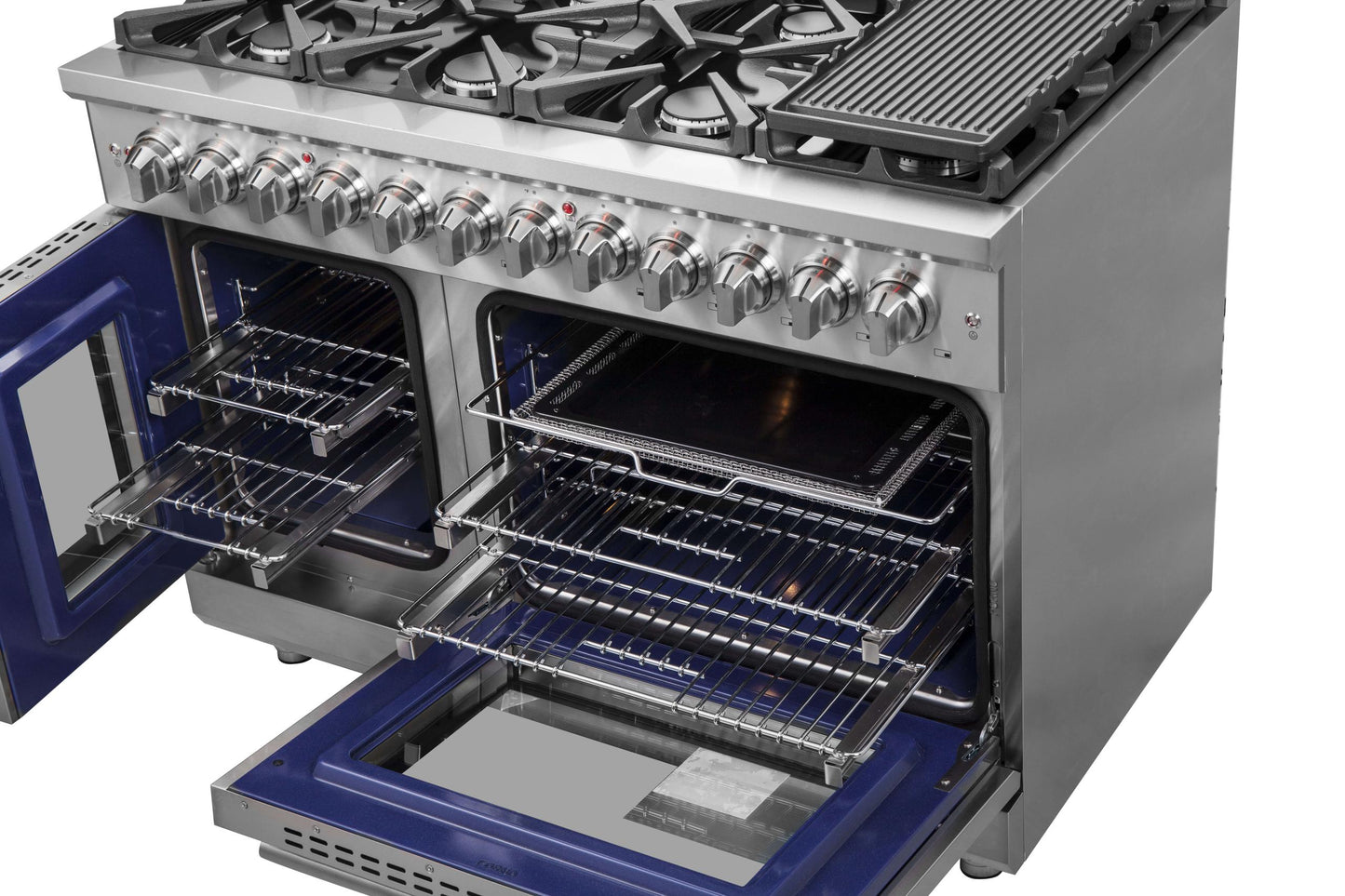 Forno FFSGS632548 Forno Massimo 48" Freestanding French Door Dual Fuel Range