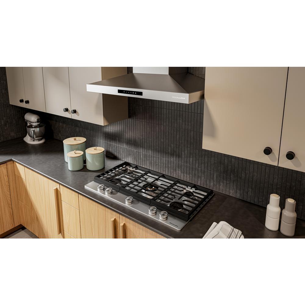 Kitchenaid KCGK536SSS Kitchenaid® 36 In. Gas Cooktop With 5 Burners And Integrated Wok Grate