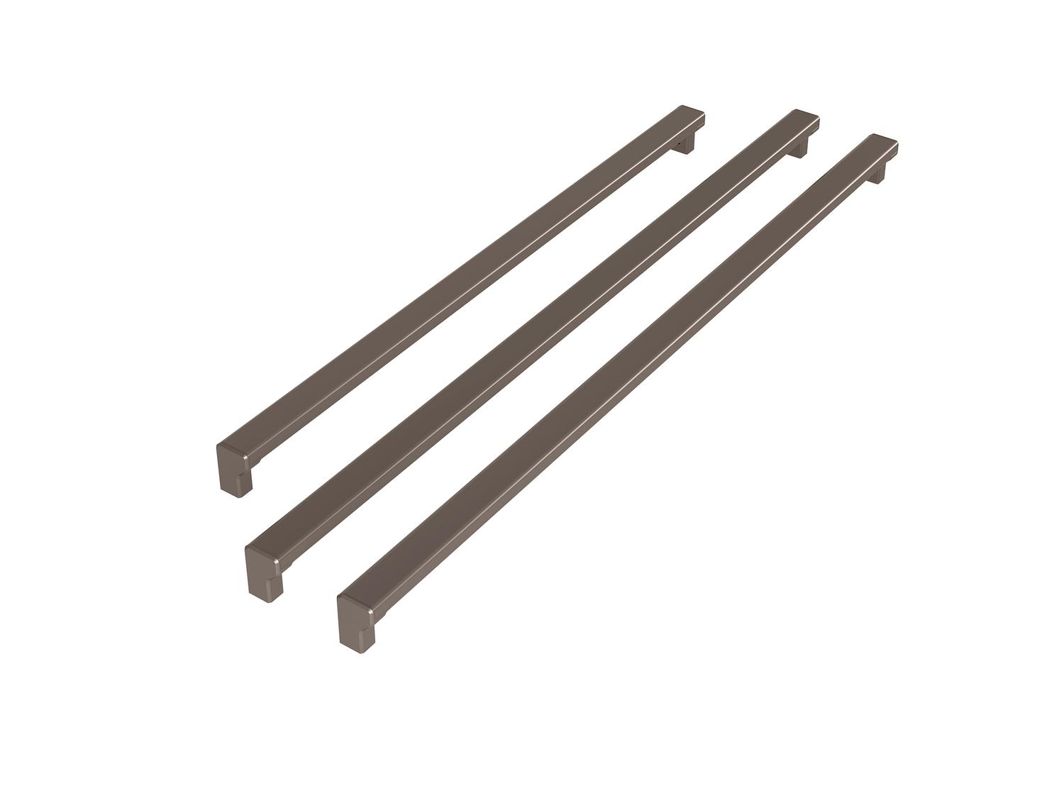 Bertazzoni HK36PROFDBTV Titanium Handle Kit For 36" French Door Refrigerator Titanium