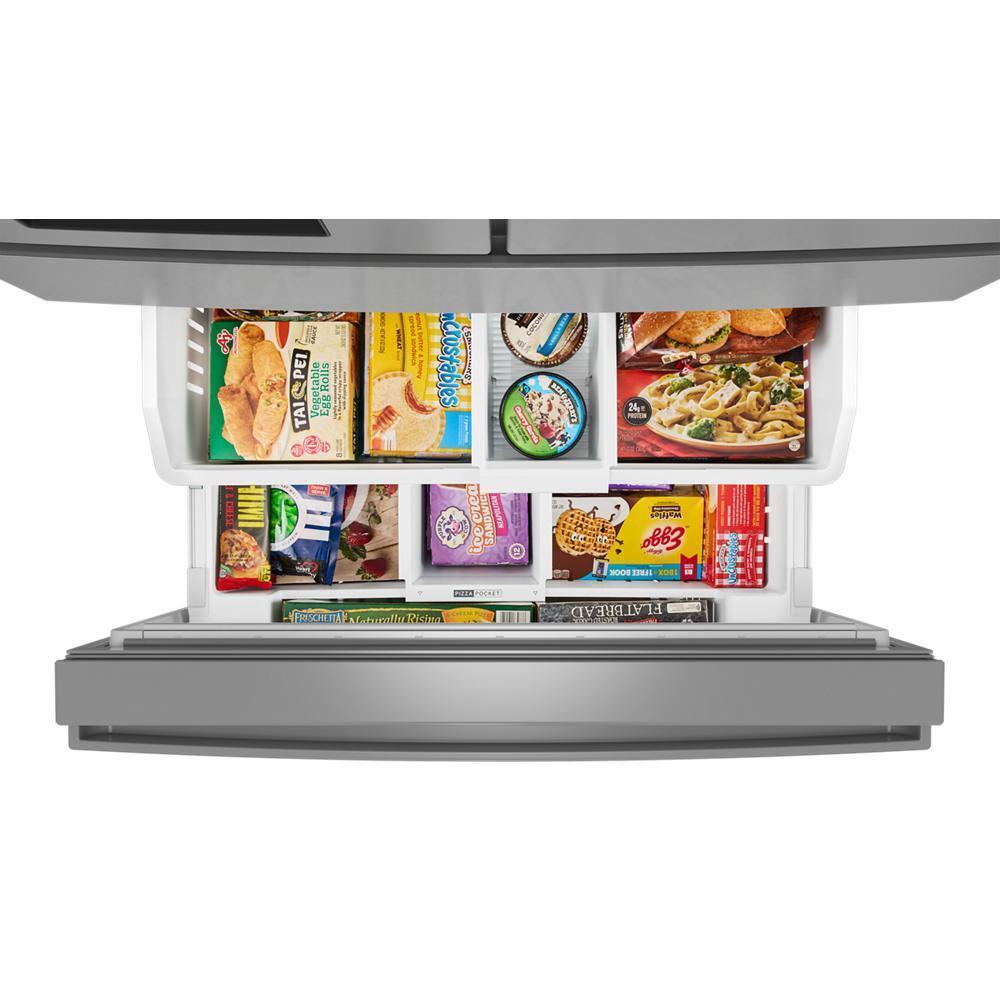 Whirlpool WRMF3636SZ Whirlpool® 29 Cu. Ft. Family-Sized Capacity French Door Refrigerator With Flexible Temperature Drawer