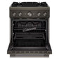 Kitchenaid KFDS930SBE 30-Inch 4 Burner Commercial-Style Dual Fuel Range With No Preheat Air Fry Mode
