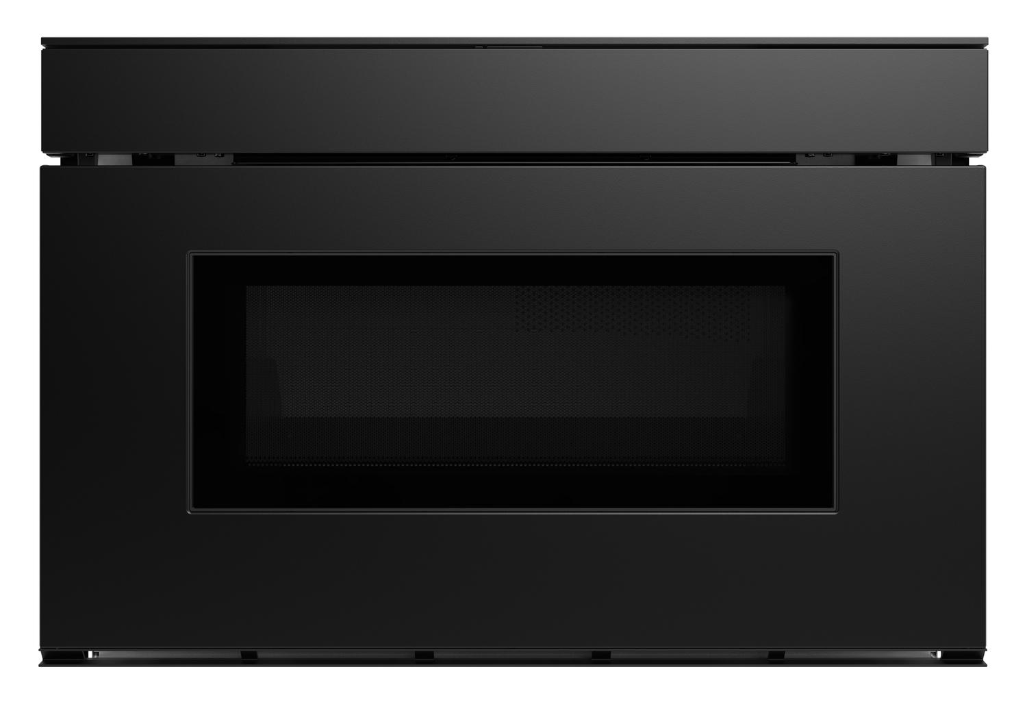 Sharp SMD2479MB Sharp 24 In. 1.2 Cu. Ft. Deco Series Built-In Smart Microwave Drawer™ Oven With Easy Wave Open In Black