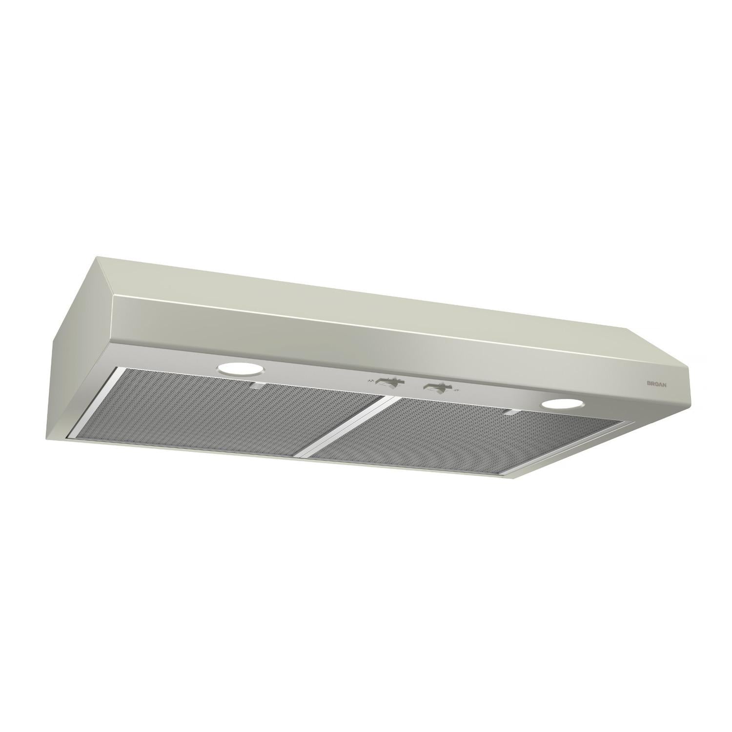 Broan BCSD136BC Glacier 36-Inch 300 Max Blower Cfm 5 Sones Bisque Range Hood