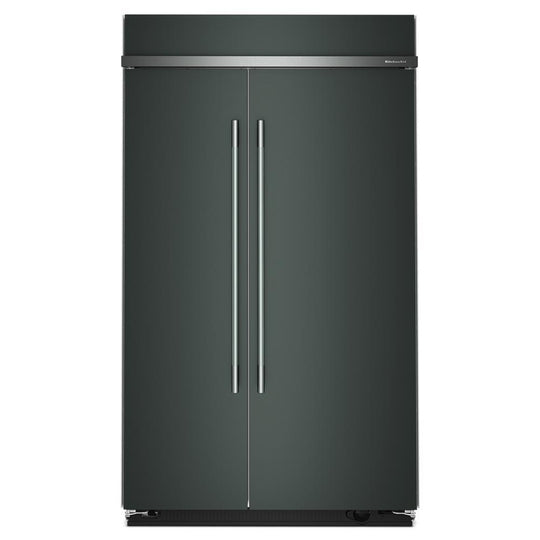 Kitchenaid KBSN748SJP 30 Cu. Ft. 48" Built-In Side-By-Side Refrigerator With Platinum Interior