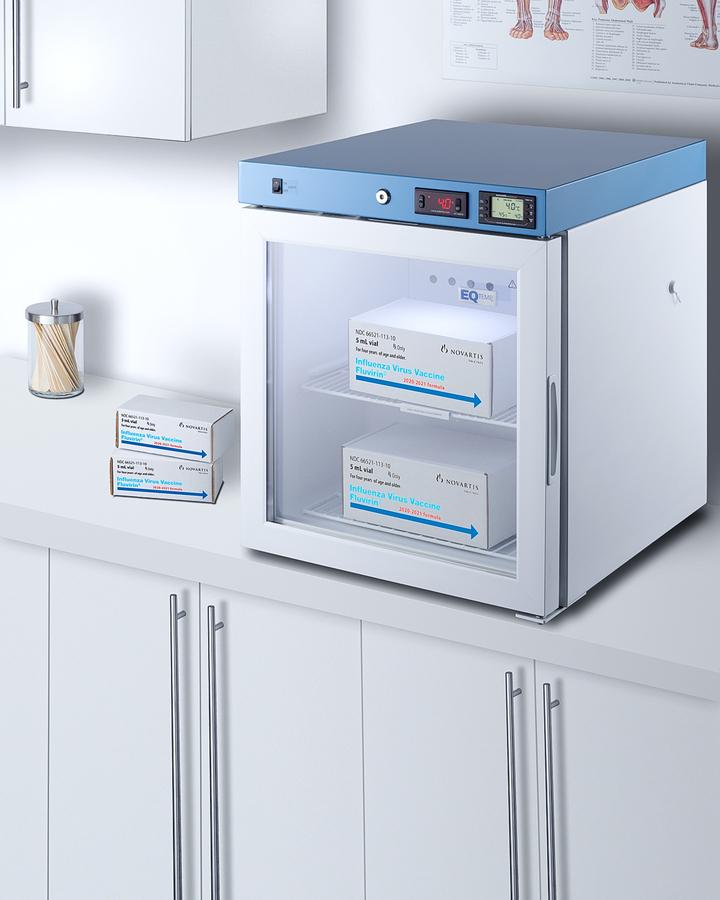 Summit ACR22GNSF456 19" Wide Compact Healthcare Refrigerator, Certified To Nsf/Ansi 456 Vaccine Storage Standard