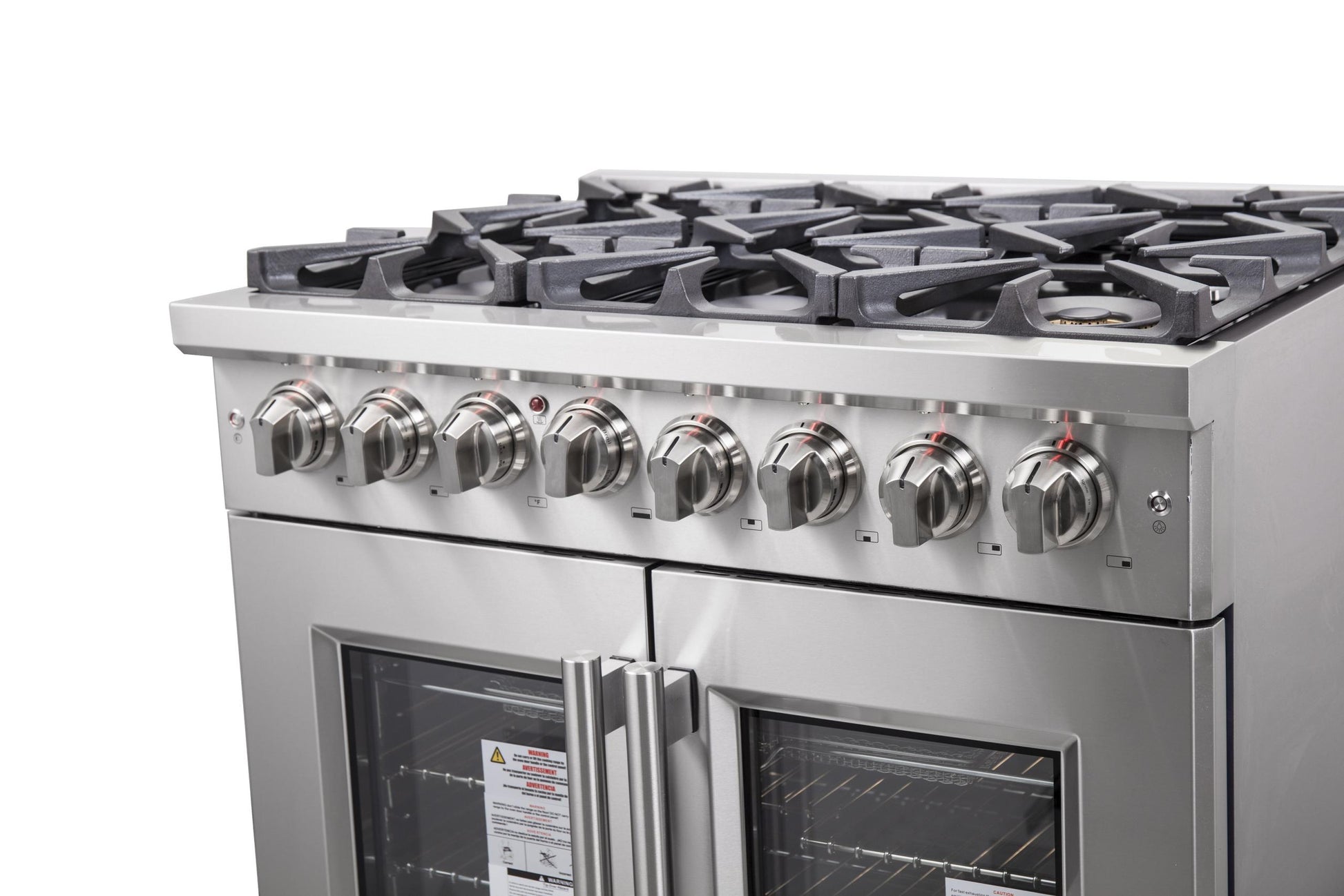 Forno FFSGS632536 Forno Massimo 36" Freestanding French Door Dual Fuel Range