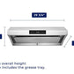 Hauslane UCPS38SS30 Hauslane Chef 30-In Ducted Stainless Steel Undercabinet Range Hood