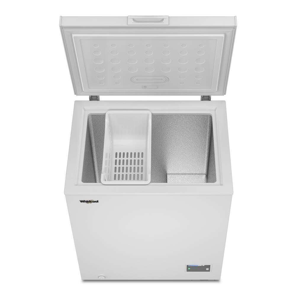 Whirlpool WZCN315TW Whirlpool® 5 Cu. Ft. Chest Freezer With 1 Storage Basket