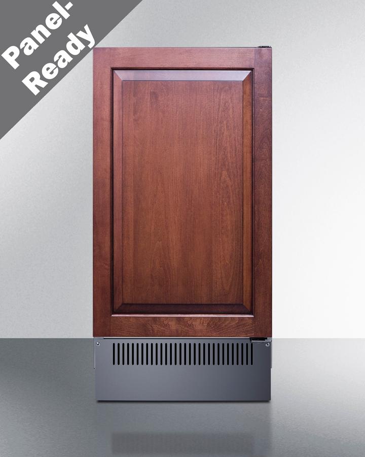 Summit BIM182IF 18" Wide Clear Icemaker (Panel Not Included)