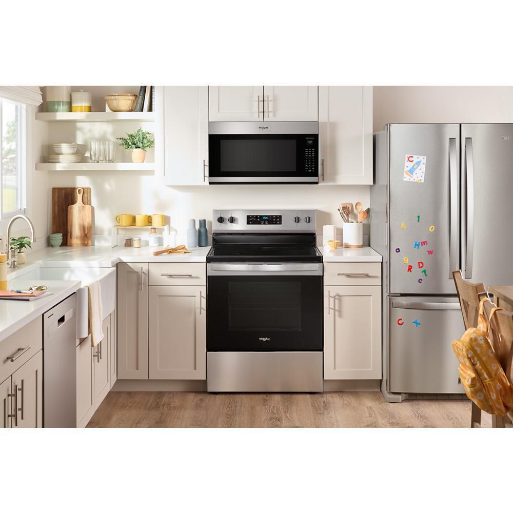 Whirlpool WMMS5630TZ 2.1 Cu. Ft. Microwave Hood With Sensor Cooking And Accupop™