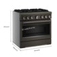 Kitchenaid KFDS936SBE 36-Inch 6 Burner Commercial-Style Dual Fuel Range With No Preheat Air Fry Mode