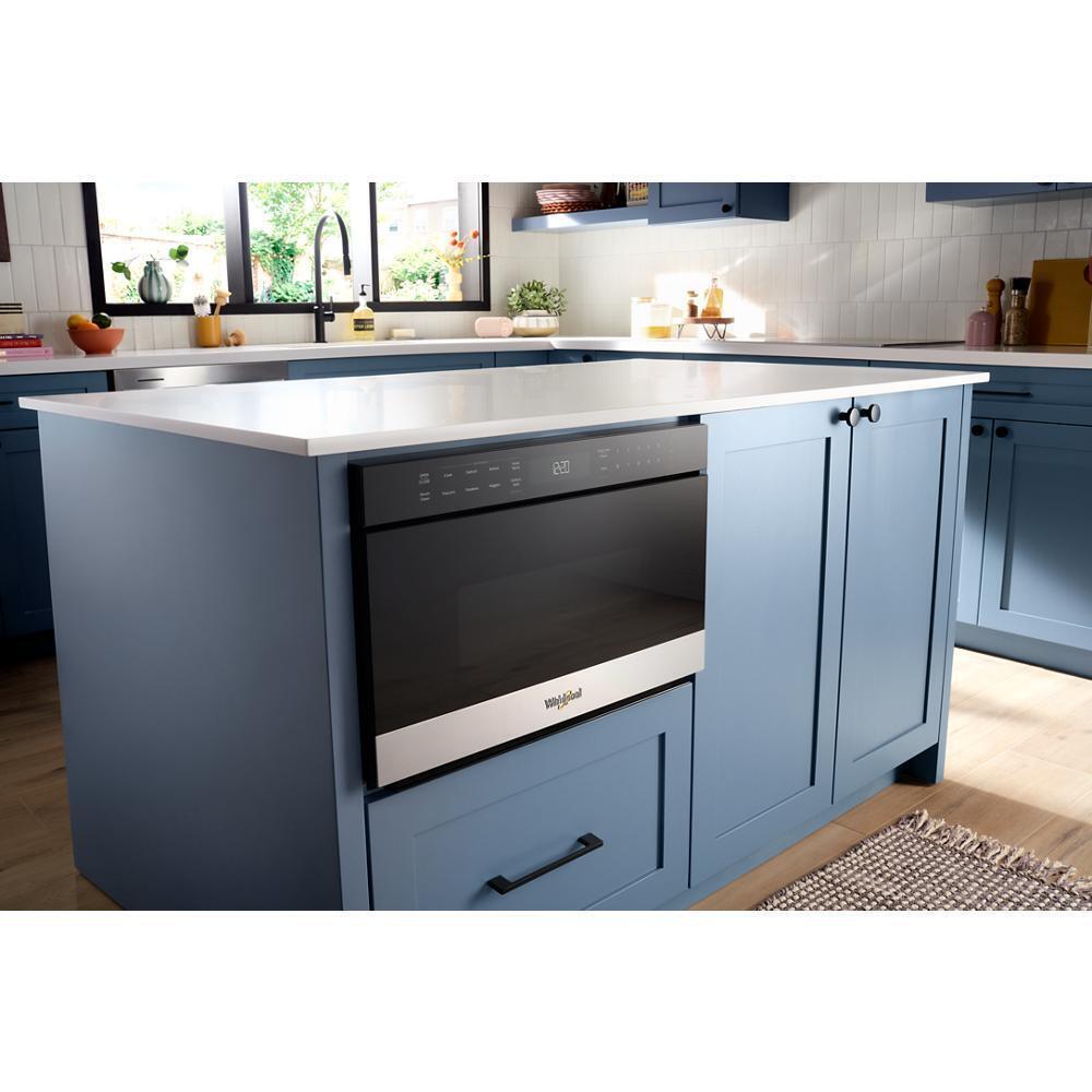Whirlpool WMBD5024TS 24-Inch Built-In Microwave Drawer With Sensor Cooking