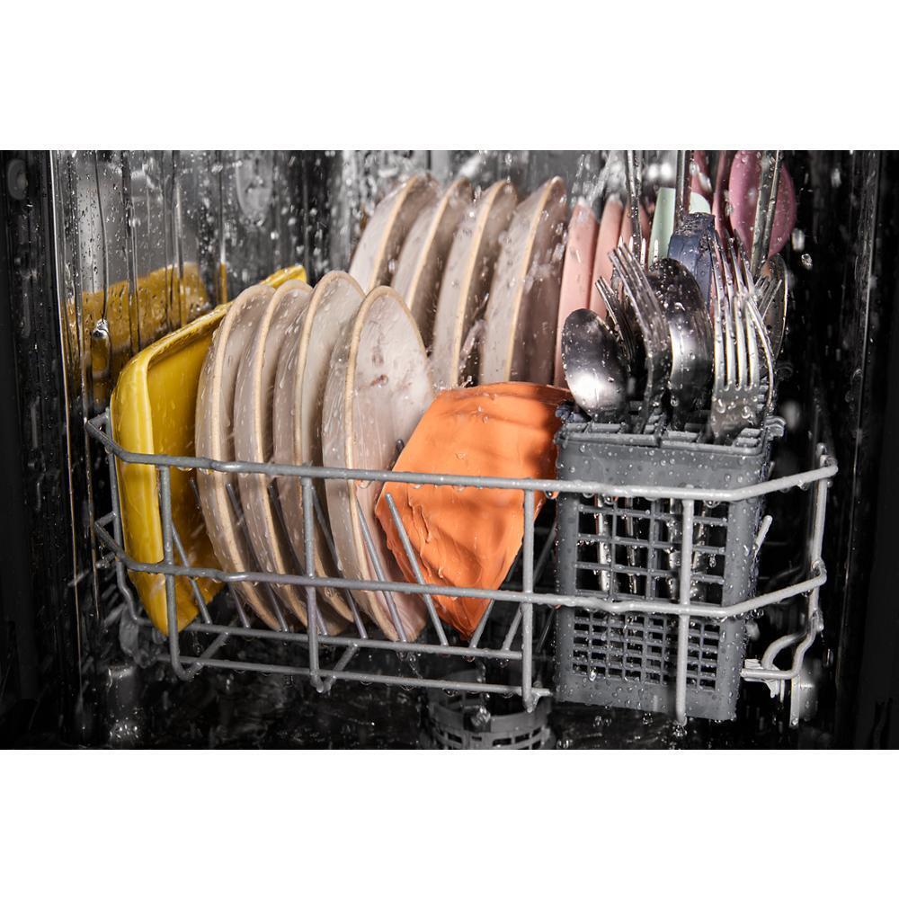 Whirlpool WDFS5118SS 18" Stainless Steel Dishwasher With Half Load Cycle And Triple Spray Arms - 48 Dba