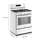 Whirlpool WFGS3330RW 30-Inch Gas Range With Crispy Mode And Griddle Zone