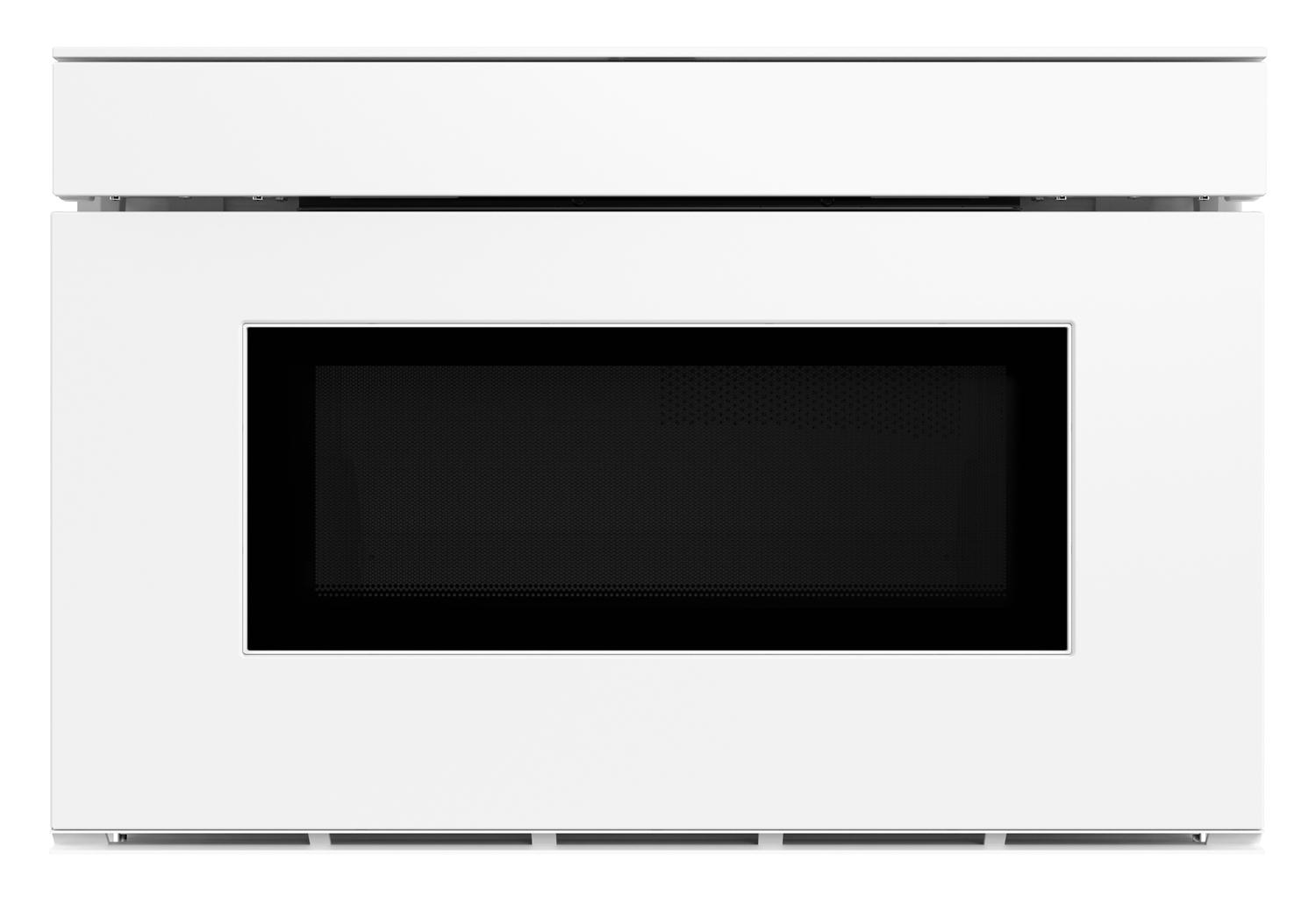 Sharp SMD2479MW Sharp 24 In. 1.2 Cu. Ft. Deco Series Built-In Smart Microwave Drawer™ Oven With Easy Wave Open In White