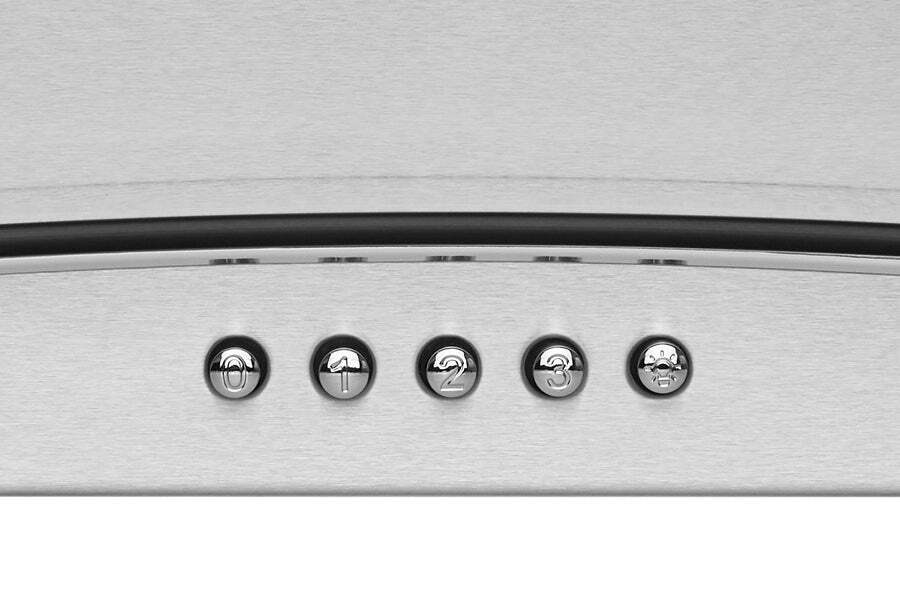 Hauslane WM600SS30 Hauslane Chef 30-In Convertible Stainless Steel Wall-Mounted Range Hood