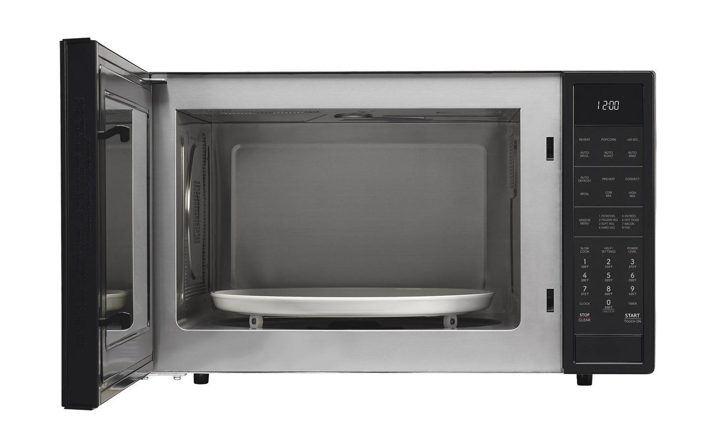 Sharp SMC1585KB Sharp 1.5 Cu. Ft. 900W Black Convection Countertop Microwave Oven