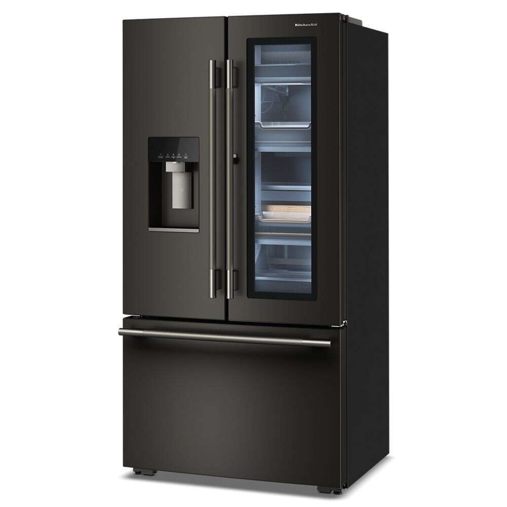 Kitchenaid KRFC936SBE Counter-Depth French Door Refrigerator With Clearvue™