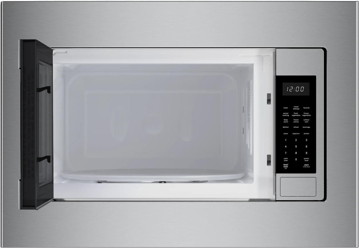 Bosch HMB30155UC 300 Series Built-In Microwave Oven 24" Left Sideopening Door, Stainless Steel