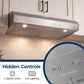 Sharp SHN3033MS 30 In. Convertible Under Cabinet Range Hood In Stainless Steel With Included Grease Filters