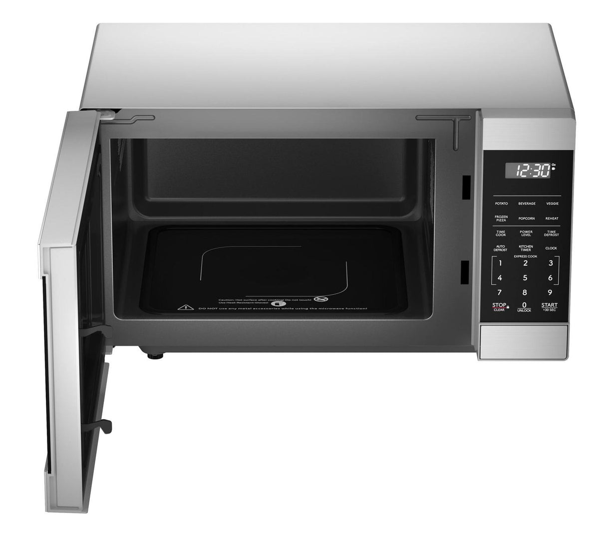 Sharp SMC1174KS Sharp 1.1 Cu. Ft. 1100W Flatbed Countertop Microwave Oven With Inverter Technology