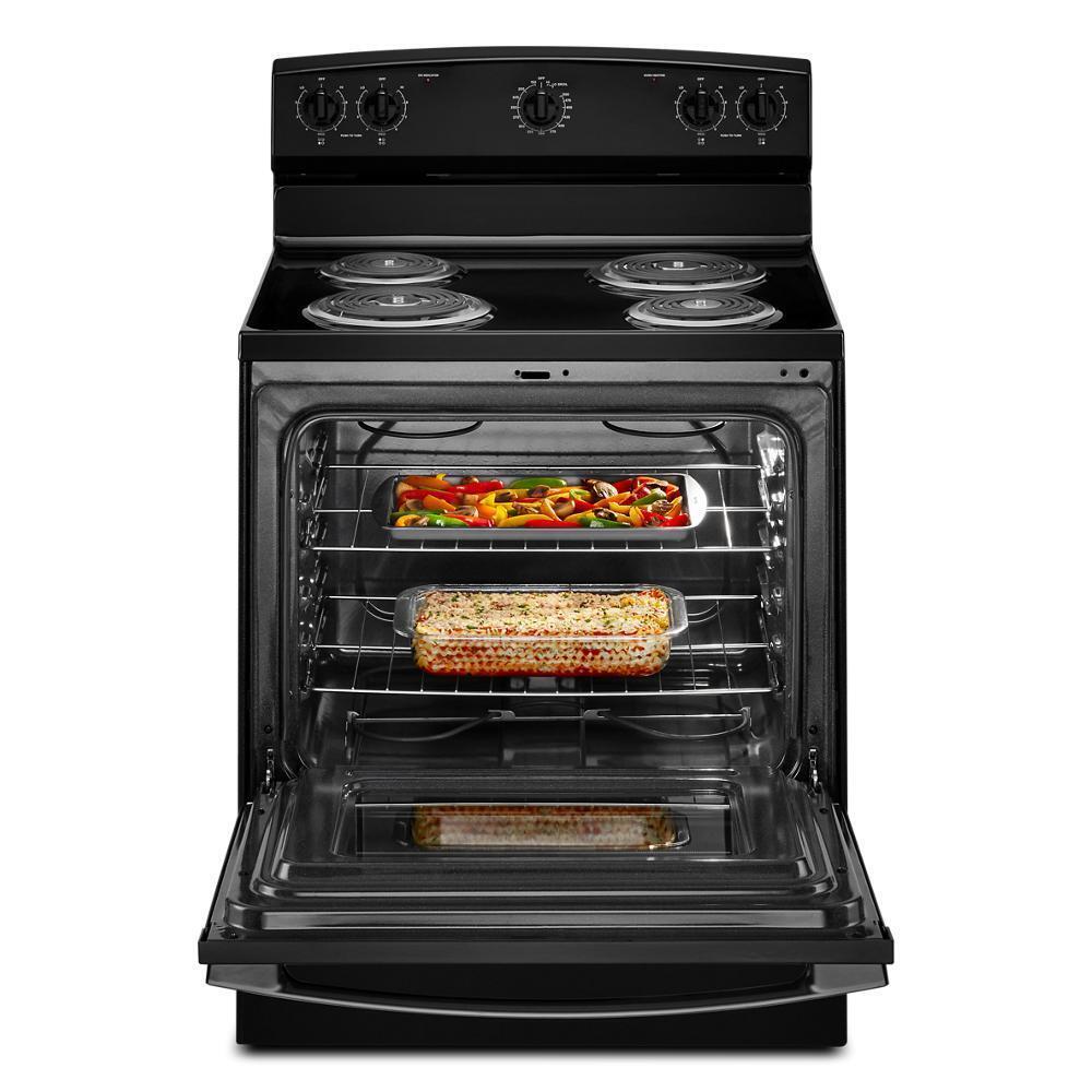 Amana AFCS2530TB Amana® 30-Inch Electric Range With Extra-Large Oven Window