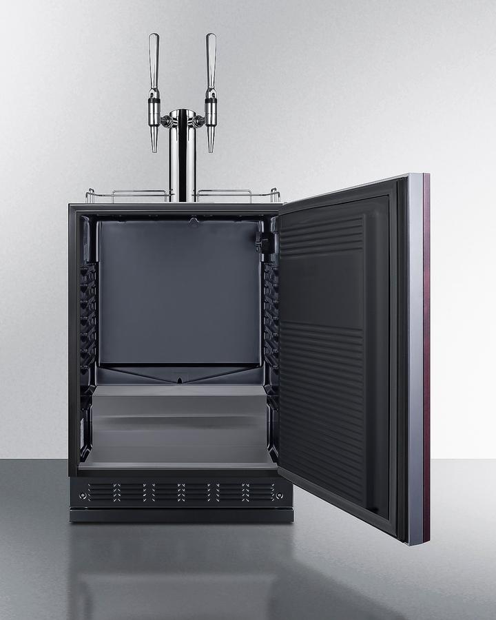 Summit SBC7BRSIFNCF2 24" Wide Nitro Coffee Kegerator (Panel Not Included)