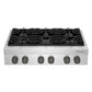Kitchenaid KCGK936TSS Kitchenaid® 36-Inch 6-Burner Gas Commercial-Style Rangetop