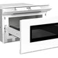 Sharp SMD2479MW Sharp 24 In. 1.2 Cu. Ft. Deco Series Built-In Smart Microwave Drawer™ Oven With Easy Wave Open In White