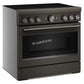 Kitchenaid KFIS936SBE 36-Inch 6-Element Induction Freestanding Commercial-Style Range With Air Fry