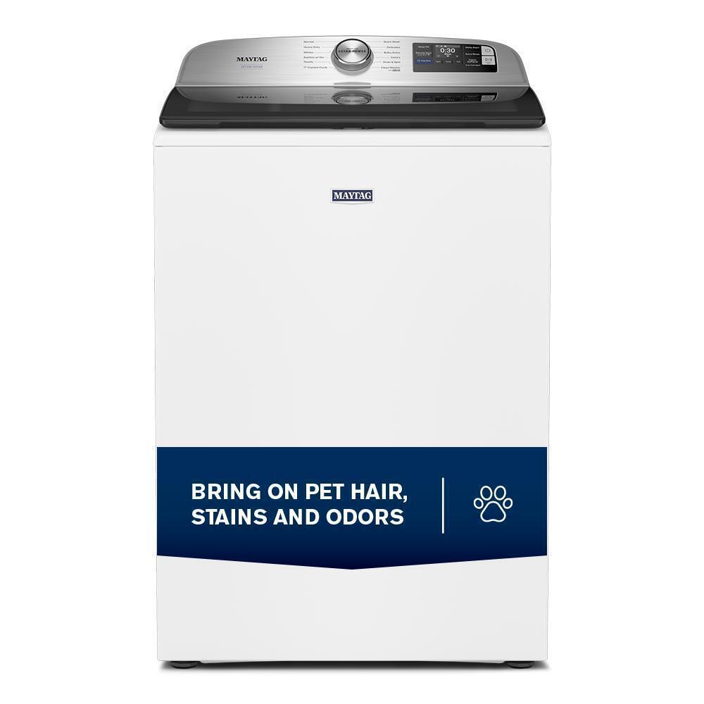 Maytag MTW7205RW 5.2 Cu. Ft. Smart Pet Pro Top Load Washer