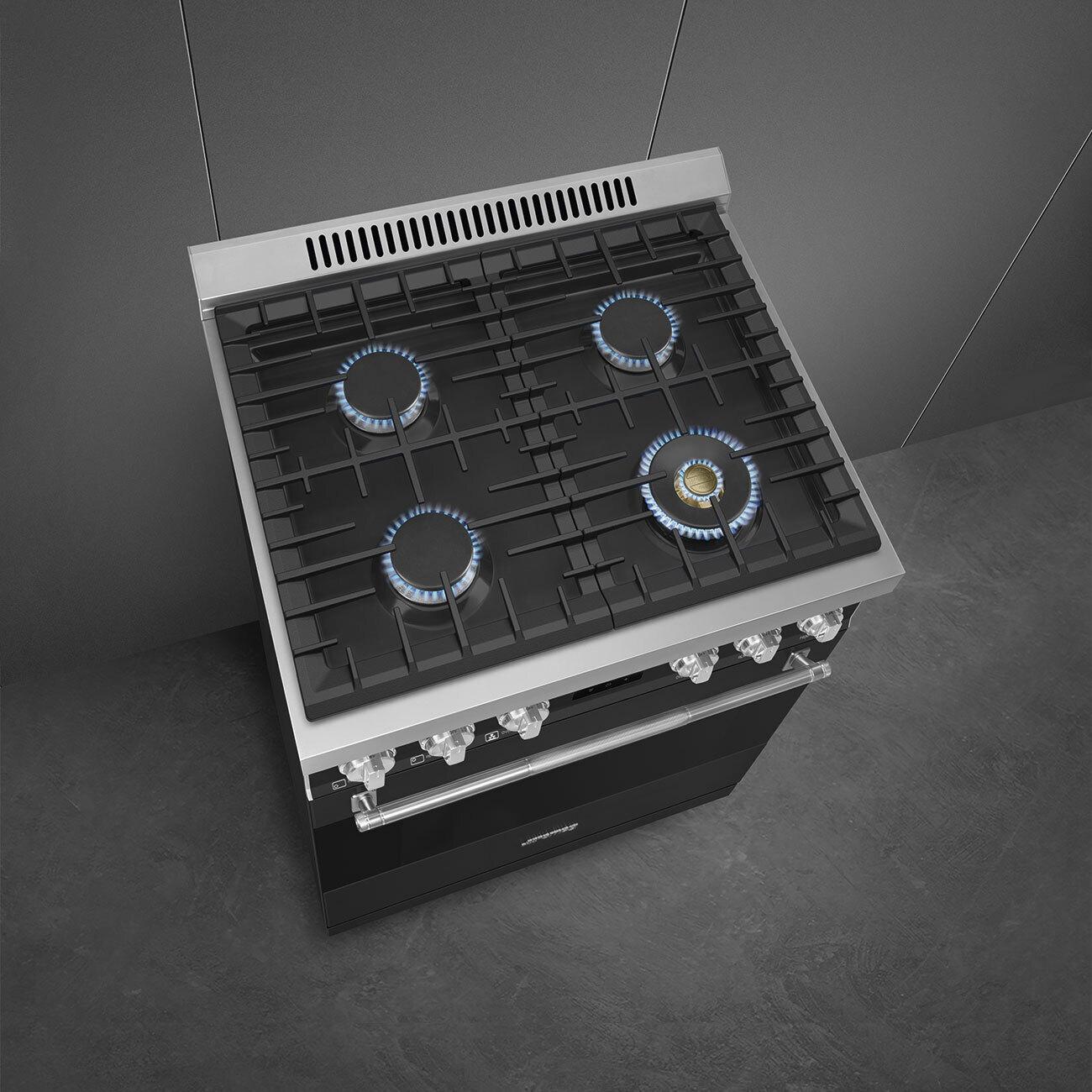 Smeg SPR30UGGAN Range Stainless Steel Spr30Uggan