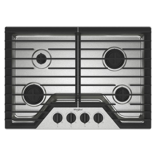 Whirlpool WCGK3030PS 30-Inch Gas Cooktop With Speedheat™ Burners