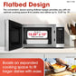 Sharp SMC1174KS Sharp 1.1 Cu. Ft. 1100W Flatbed Countertop Microwave Oven With Inverter Technology