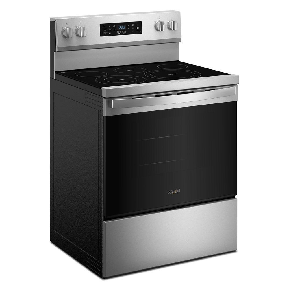 Whirlpool WFES5730SZ 30-Inch Electric Range With Air Cooking Technology