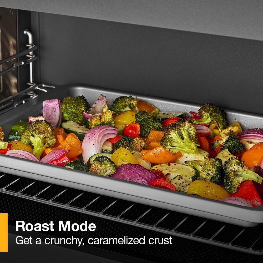 Whirlpool WMBT7030SV 30-Inch Built-In Smart Multifunctional Microwave Oven With Air Fry - 1,000 Watts