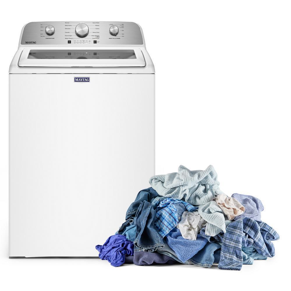 Maytag MTW5205TW This 4.7 Cu. Ft. Capacity Top Load Washer From Maytag Delivers The Stain-Fighting Power That S Built To Handle Tough Loads.