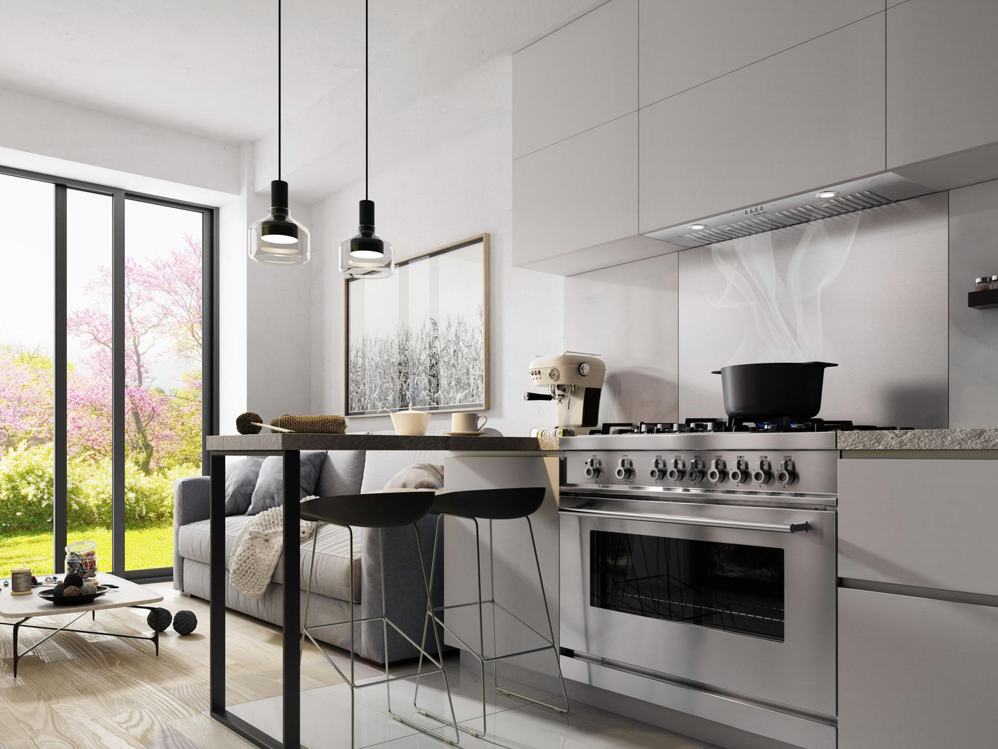 Elica EPR634S1 Palermo Insert Range Hood 34" Wide - 600Cfm