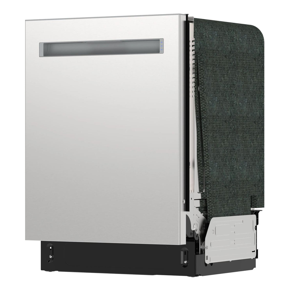 Sharp SDW6735DNS 24" Top Control Stainless Steel Pocket Handle 49 Dba Dishwasher With Auto Door Open