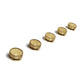 Kitchenaid W11774763 Brass Knob Hardware Accessory Kit For Kitchenaid® Cooktop
