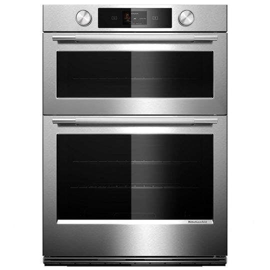 Kitchenaid KOEC930SPS 30-Inch Smart Electric Combo Wall Oven With Intelligent Cooking Camera - Printshield™ Finish