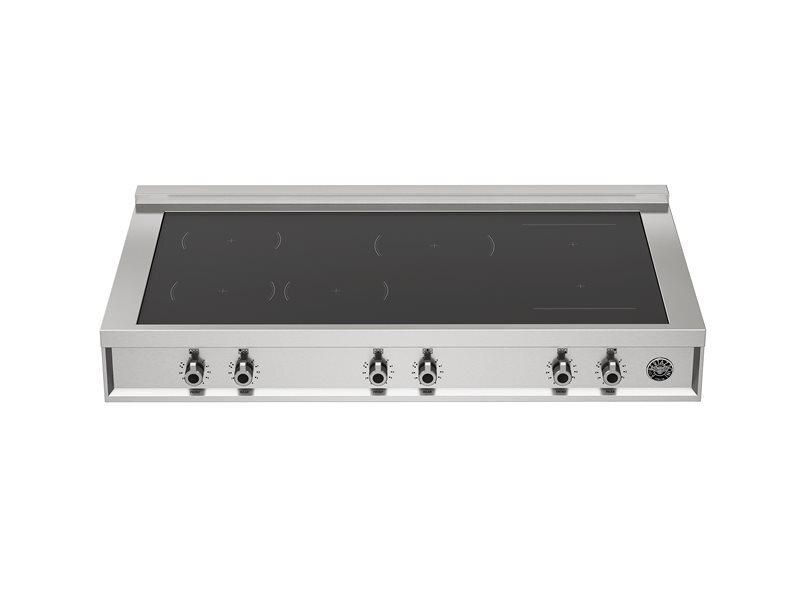 Bertazzoni PRO48RT6IXT 48" 6 Induction Zones Rangetop Carbonio
