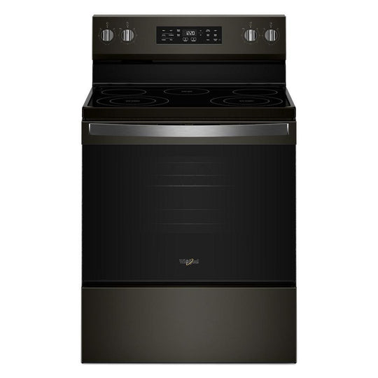 Whirlpool WFES4530SV 30-Inch Electric Range With Air Cooking Technology And Steam Clean