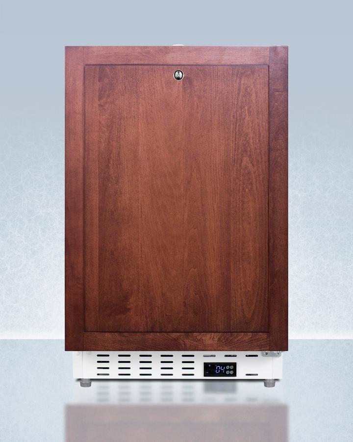 Summit ADA404REFIF 20" Wide Built-In Healthcare All-Refrigerator, Ada Compliant (Panel Not Included)
