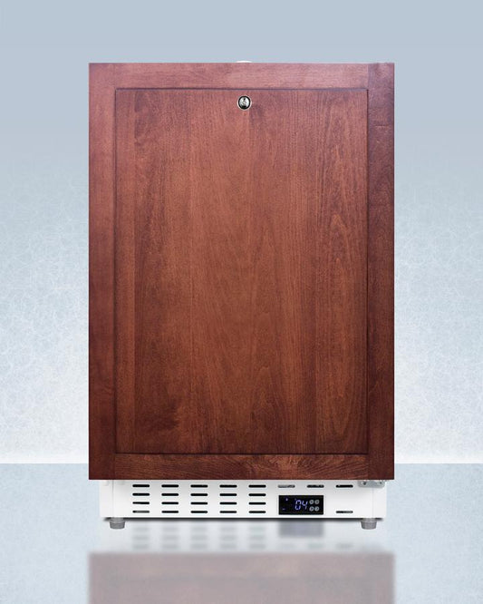 Summit ADA404REFIF 20" Wide Built-In Healthcare All-Refrigerator, Ada Compliant (Panel Not Included)