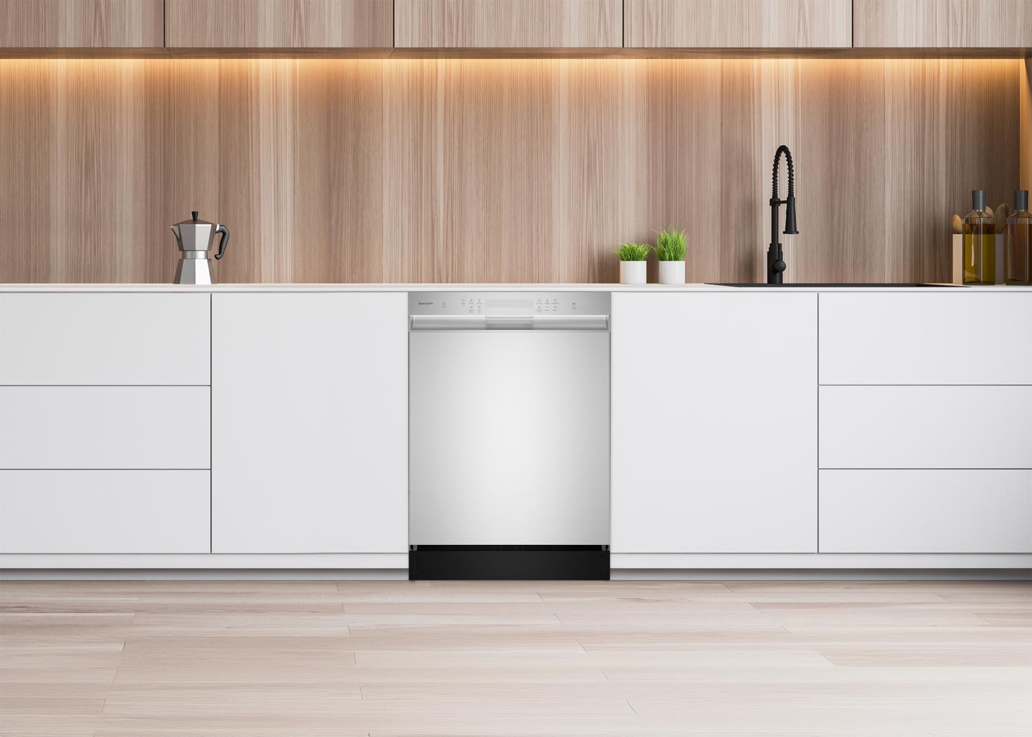 Sharp SDW6504MS Sharp 24 In. Stainless Steel Hybrid 52Db Dishwasher