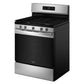 Whirlpool WFGS4530SS 30-Inch Gas Range With Air Cooking Technology And Steam Clean