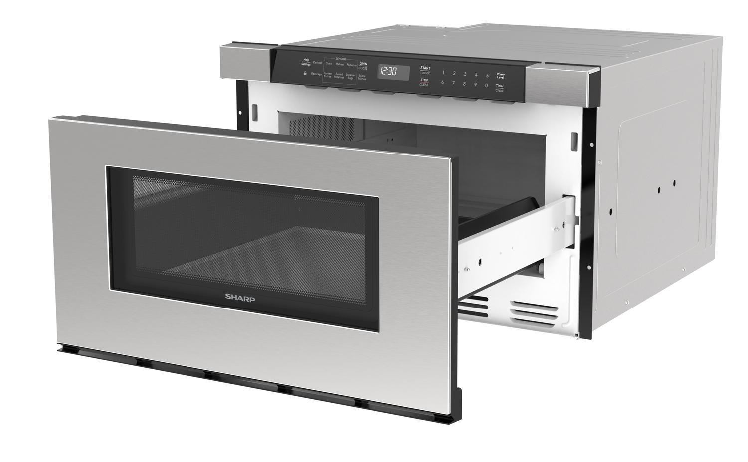 Sharp SMD2420MS Sharp 24 In. 1.2 Cu. Ft. Built-In Microwave Drawer™ Oven In Stainless Steel